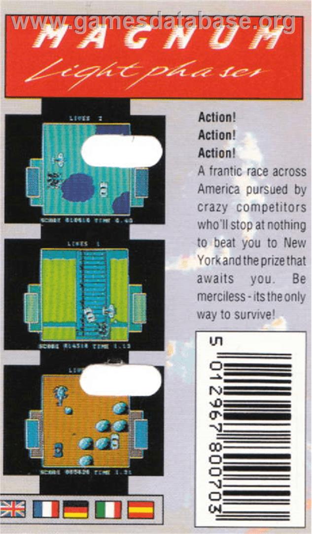American Turbo King - Amstrad CPC - Artwork - Box Back