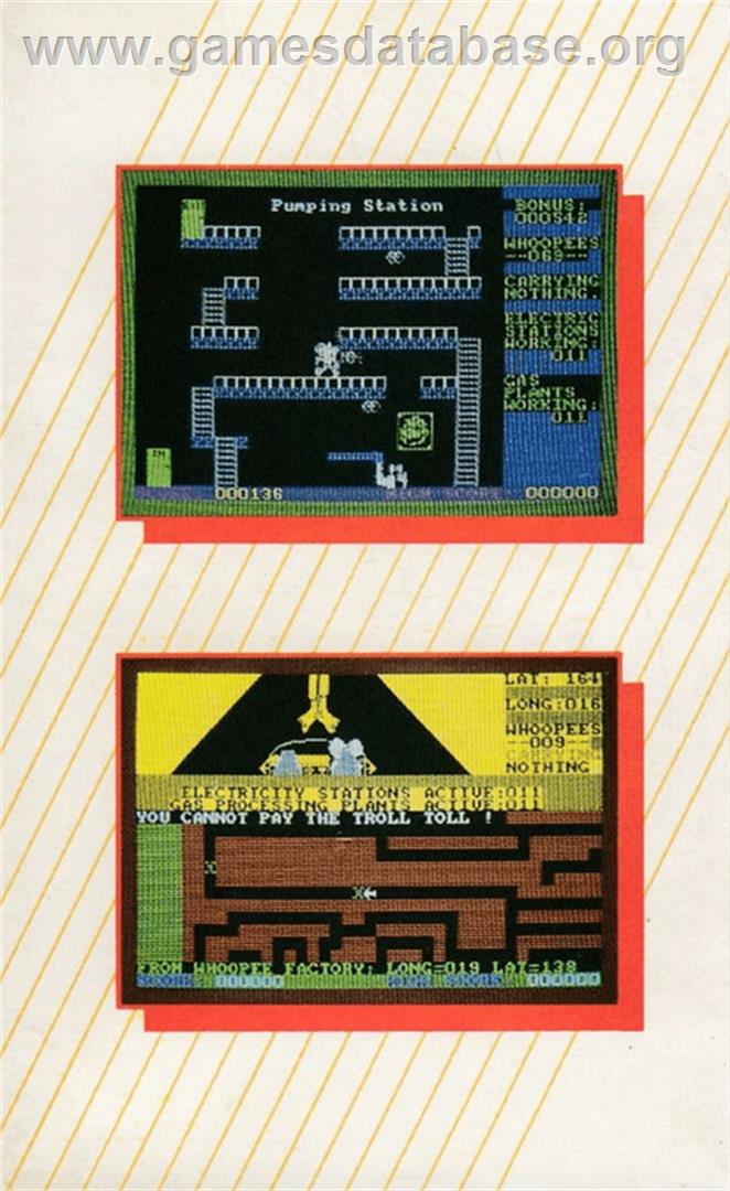 Danger Mouse in Making Whoopee! - Amstrad CPC - Artwork - Box Back