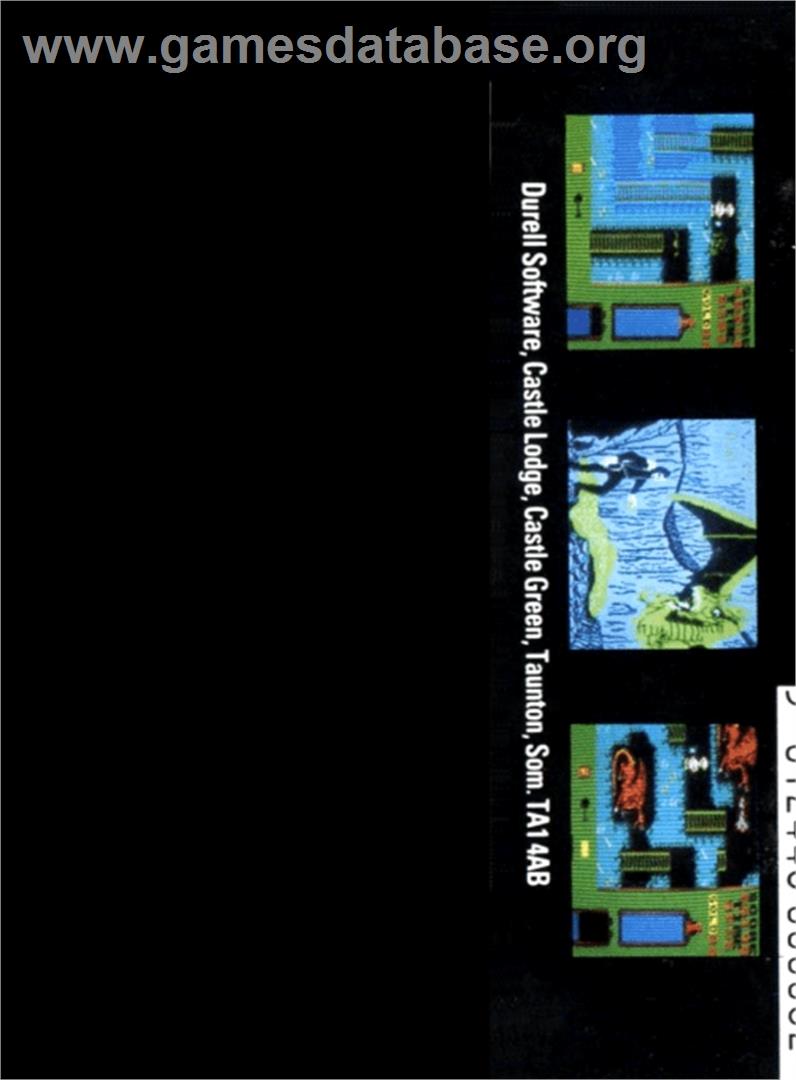 Death Pit - Amstrad CPC - Artwork - Box Back
