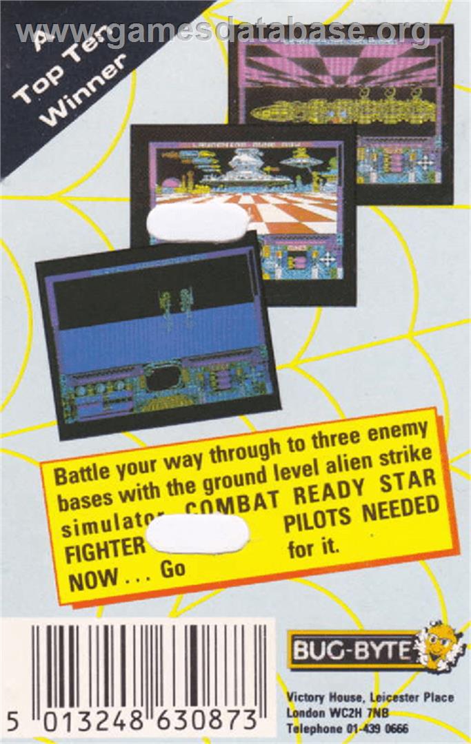 Glass - Amstrad CPC - Artwork - Box Back