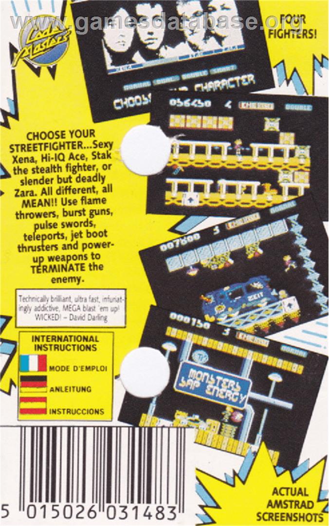 Hit Squad, The - Amstrad CPC - Artwork - Box Back