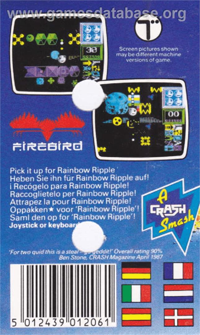 I, Ball - Amstrad CPC - Artwork - Box Back