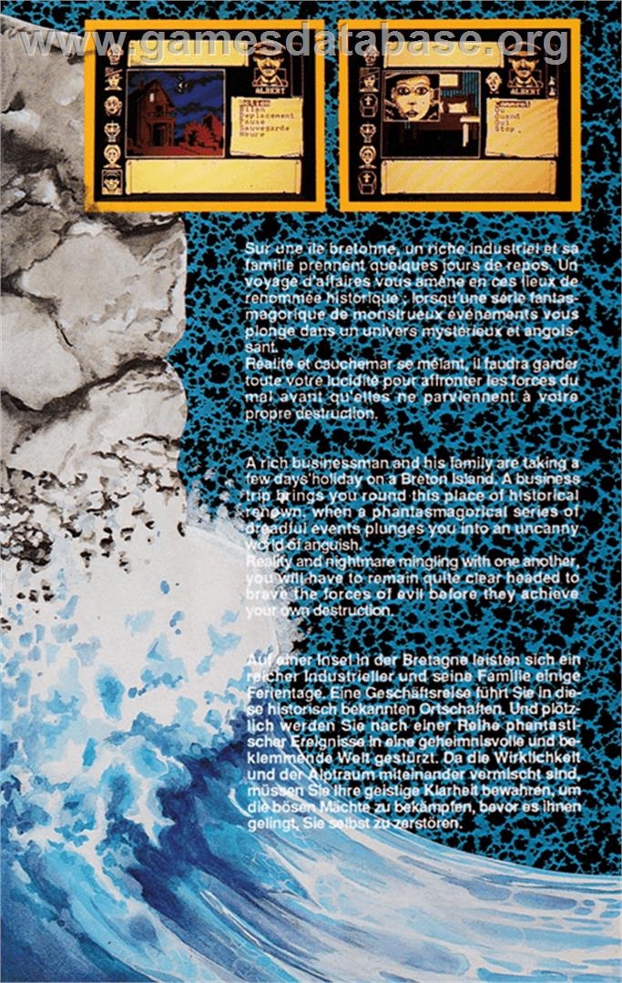 Incantation - Amstrad CPC - Artwork - Box Back