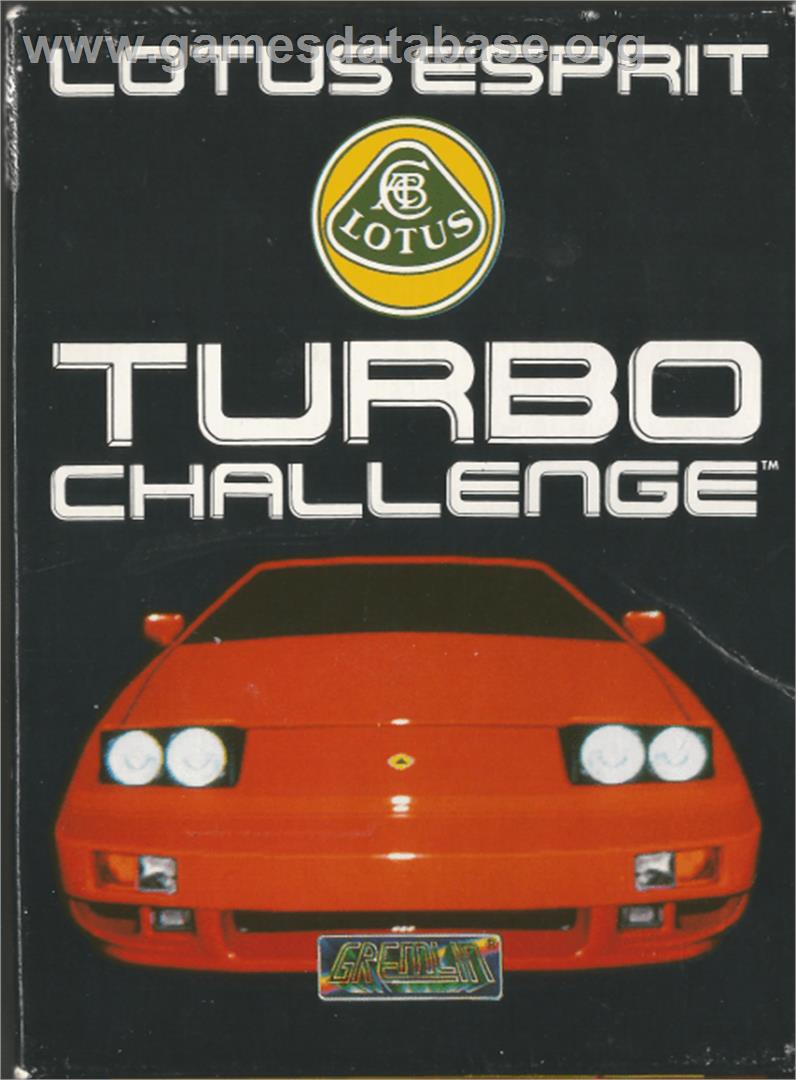 Lotus Esprit Turbo Challenge - Amstrad CPC - Artwork - Box Back