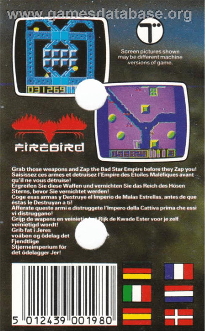Mission Genocide - Amstrad CPC - Artwork - Box Back