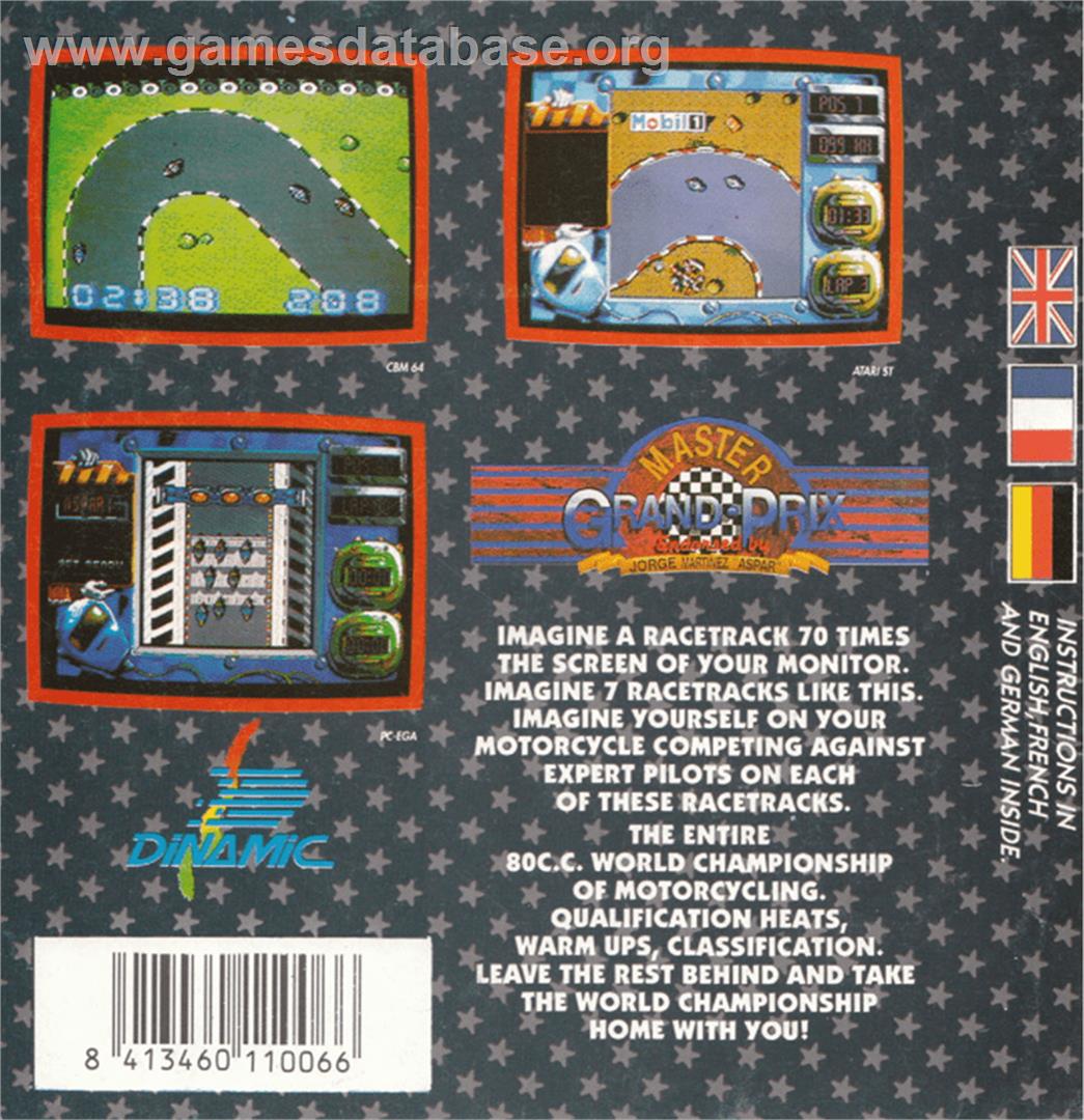 Rock Star Ate my Hamster - Amstrad CPC - Artwork - Box Back