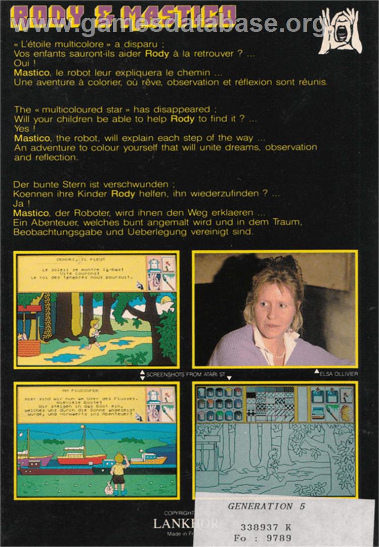 Rody And Mastico - Amstrad CPC - Artwork - Box Back