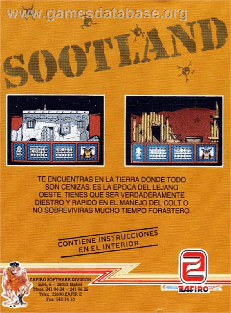 Sootland - Amstrad CPC - Artwork - Box Back