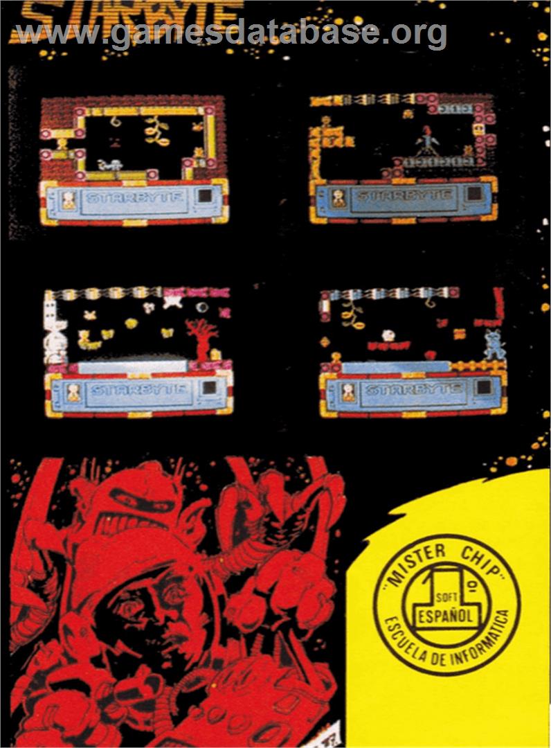 Starbyte - Amstrad CPC - Artwork - Box Back