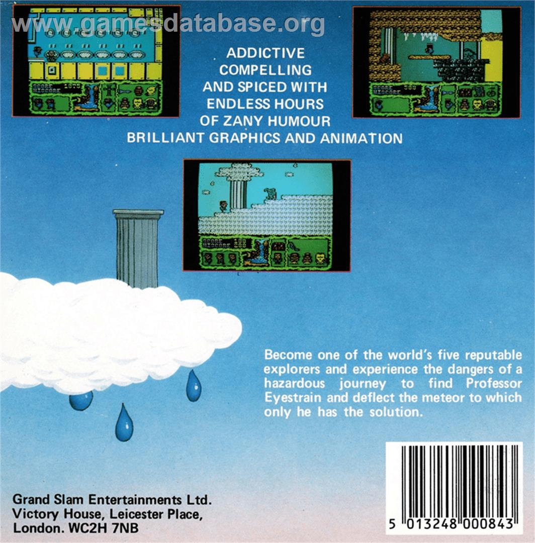 Terramex - Amstrad CPC - Artwork - Box Back