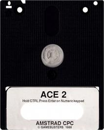 Cartridge artwork for Ace 2: The Ultimate Head to Head Conflict on the Amstrad CPC.