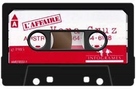 Cartridge artwork for Affaire Vera Cruz, L' on the Amstrad CPC.