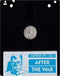 Cartridge artwork for After the War on the Amstrad CPC.