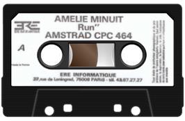 Cartridge artwork for Amelie Minuit on the Amstrad CPC.