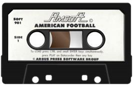 Cartridge artwork for American Football on the Amstrad CPC.