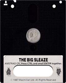 Cartridge artwork for Big Sleaze, The on the Amstrad CPC.