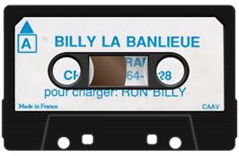 Cartridge artwork for Billy la Banlieue on the Amstrad CPC.