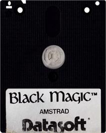 Cartridge artwork for Black Magic on the Amstrad CPC.