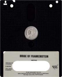 Cartridge artwork for Bride Of Frankenstein on the Amstrad CPC.