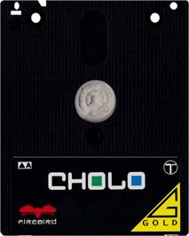 Cartridge artwork for Cholo on the Amstrad CPC.