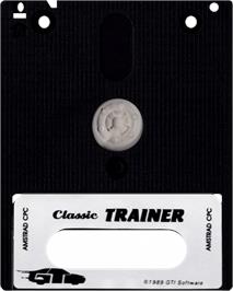 Cartridge artwork for Classic Trainer on the Amstrad CPC.