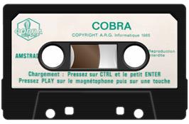 Cartridge artwork for Cobra (Loriciels) on the Amstrad CPC.