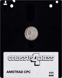 Cartridge artwork for Colossus Chess 4 on the Amstrad CPC.
