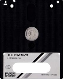 Cartridge artwork for Covenant, The on the Amstrad CPC.