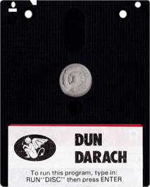 Cartridge artwork for Dun Darach on the Amstrad CPC.