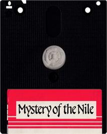 Cartridge artwork for El Misterio del Nilo on the Amstrad CPC.