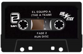 Cartridge artwork for Equipo A, El on the Amstrad CPC.