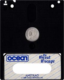 Cartridge artwork for Escape on the Amstrad CPC.