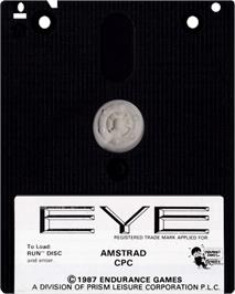 Cartridge artwork for Eye on the Amstrad CPC.