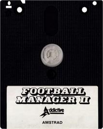 Cartridge artwork for Football Manager 2 on the Amstrad CPC.