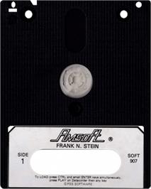Cartridge artwork for Frank N Stein on the Amstrad CPC.