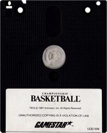 Cartridge artwork for GBA Championship Basketball: Two-on-Two on the Amstrad CPC.