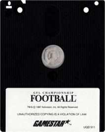 Cartridge artwork for GFL Championship Football on the Amstrad CPC.