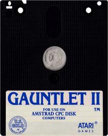 Cartridge artwork for Gauntlet 2 on the Amstrad CPC.
