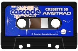 Cartridge artwork for Ghosts on the Amstrad CPC.