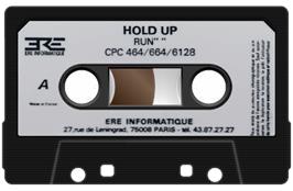 Cartridge artwork for Hold-Up on the Amstrad CPC.