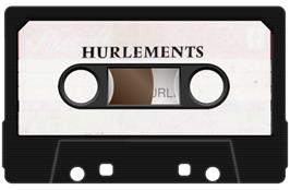 Cartridge artwork for Hurlements on the Amstrad CPC.