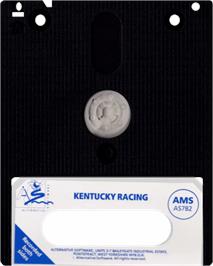 Cartridge artwork for Kentucky Racing on the Amstrad CPC.