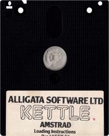 Cartridge artwork for Kettle on the Amstrad CPC.