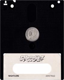 Cartridge artwork for Knight Lore on the Amstrad CPC.