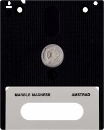 Cartridge artwork for Marble Madness Construction Set on the Amstrad CPC.
