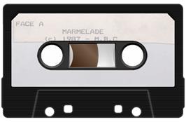 Cartridge artwork for Marmelade on the Amstrad CPC.