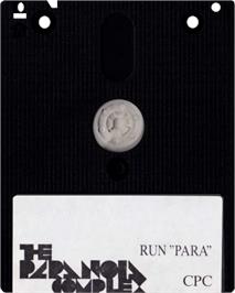 Cartridge artwork for Paranoia Complex, The on the Amstrad CPC.