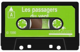 Cartridge artwork for Passagers Du Vent, Les on the Amstrad CPC.