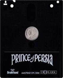 Cartridge artwork for Prince Of Persia on the Amstrad CPC.
