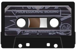 Cartridge artwork for Pro Boxing Simulator on the Amstrad CPC.